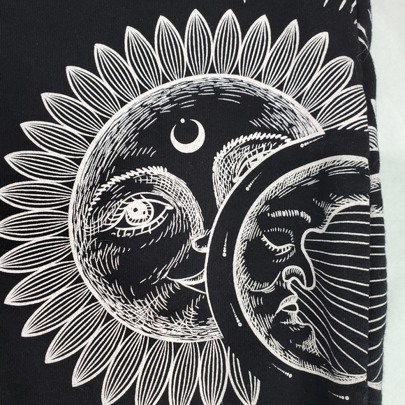 Blind Rooster Crewneck Sweatshirt Tokyo Astrology Celestial Blk Mens SZ S Unisex - Picture 10 of 14